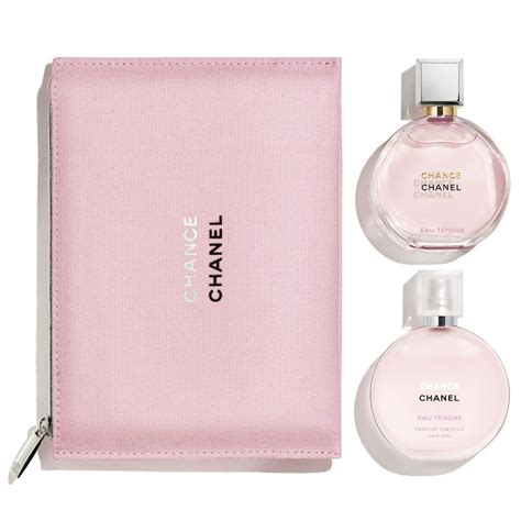 chanel eau tendre set
